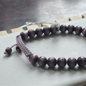 Purple Beaded Bracelet